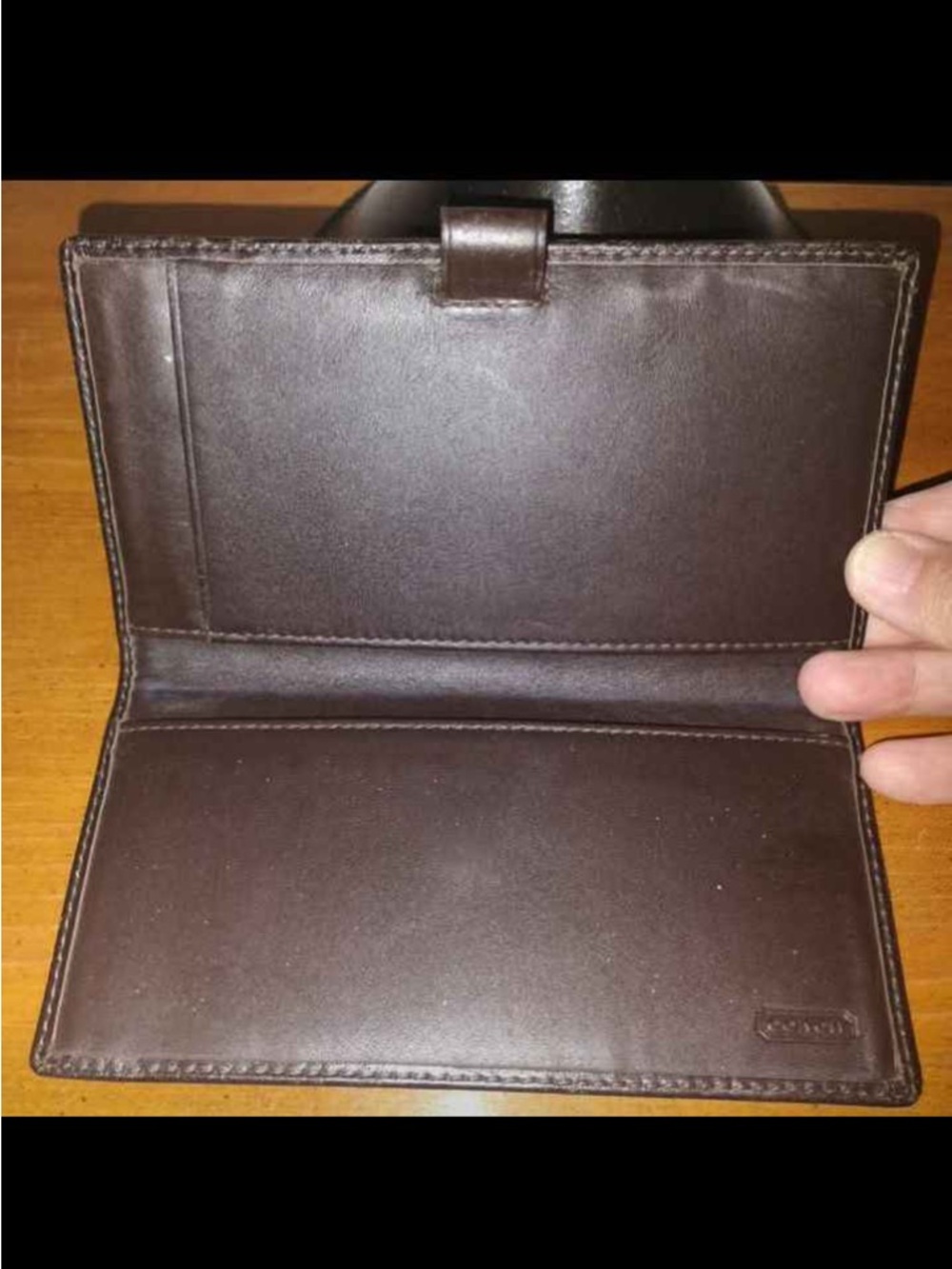 ✨Coach Vintage Y2K Signature Jacquard Checkbook Wallet EUC✨ - Picture 2 of 3